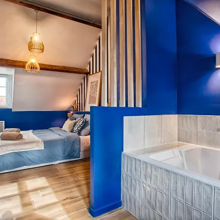 Appartement L'escale Bleue Cozy Et Balnéo, Village Et