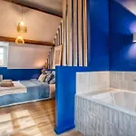 Apartment L'escale Bleue Cozy Et Balneo, Village Et